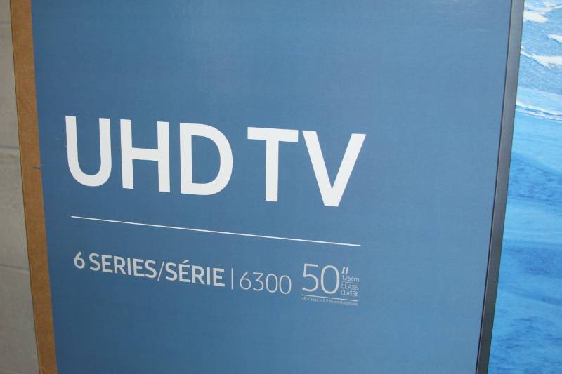 lot 1 image: New  Open Box Samsung 50 4K Ultra-High-Definition HD Smart LED Television  TV  Display  Monitor