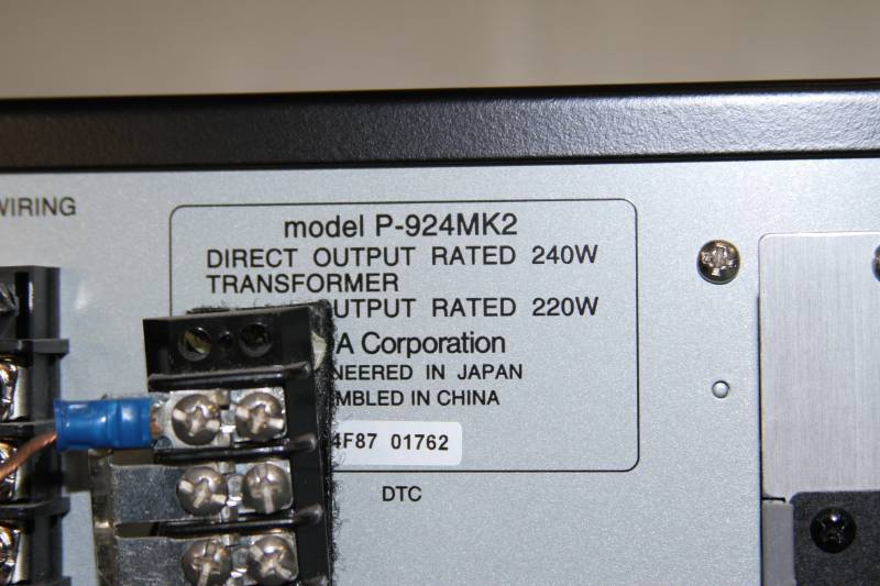 lot 45 image: TOA 240-Watt Single-Channel Modular Pro Audio Amplifier