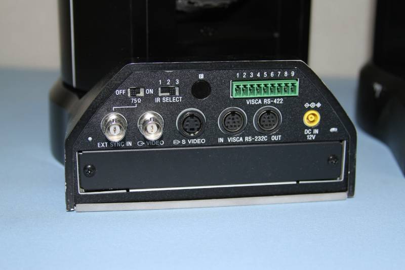 lot 56 image: Lot of Three (3) Sony Professional Pan Tilt & Zoom CCTV Security Surveillance Video Conference Cameras