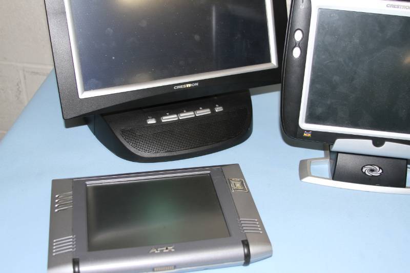 lot 66 image: Lot of Miscellaneous Professional Audiovisual Touchscreen Touch Panel Control Units
