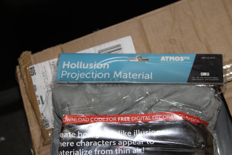 lot 20 image: Atmos AtmosGear 3D Digital Holiday Christmas, Halloween Hologram Form & Material - NEW