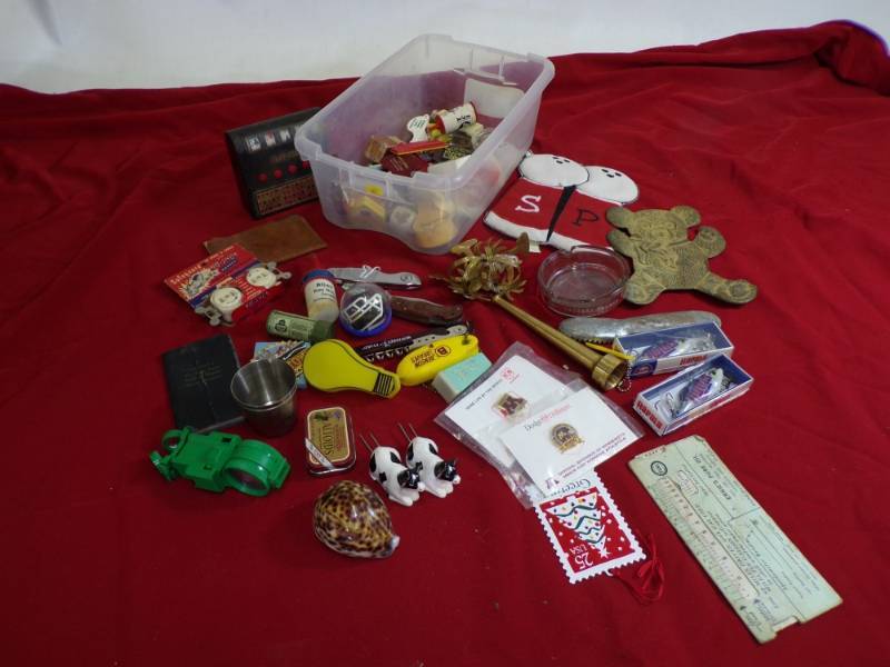 Fun Vintage Group of Miscellaneous Antique Lot