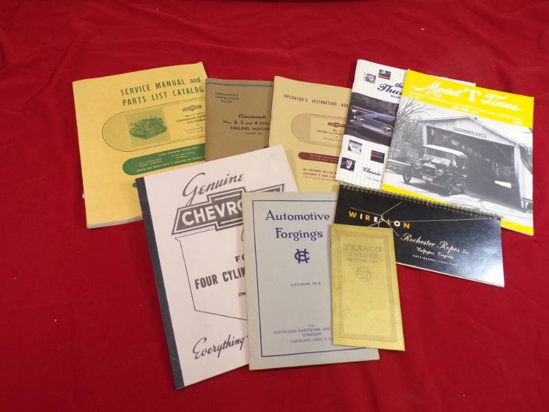 Vintage Manuals and Brochures