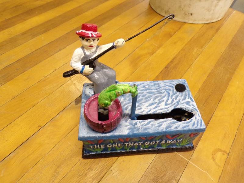 Antique Mechanical Bank, Year unreadable