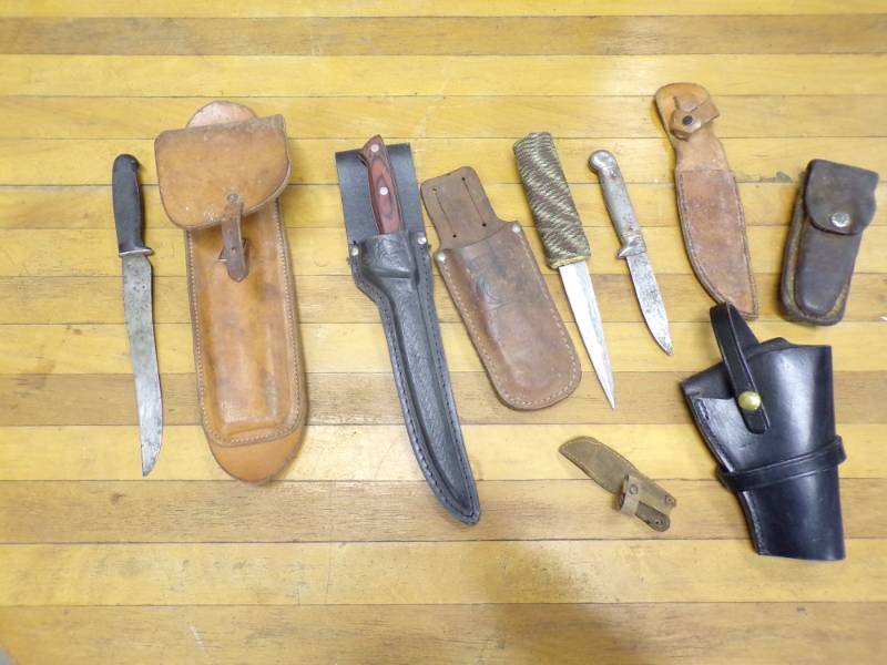 Knifes and Sheaths
