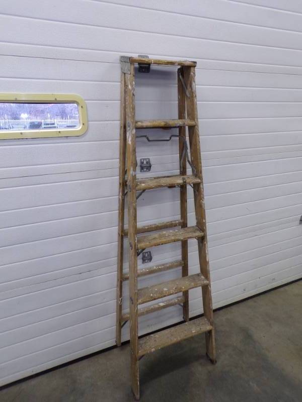 6 Step ladder wood