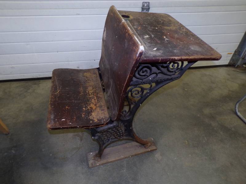 Vintage School Desk