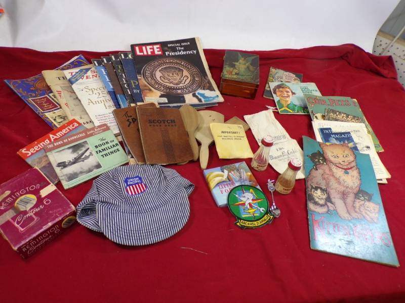 Fun Vintage Group of Miscellaneous Antique Lot