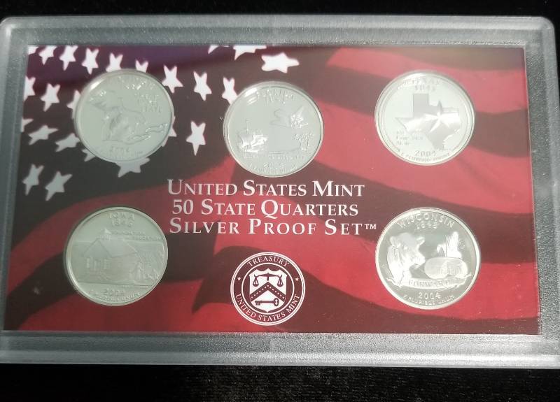 2004 US SILVER QUARTER PROOF SET