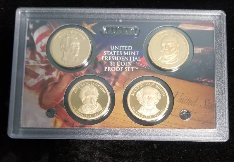 2008 US MINT PROOF DOLLAR SET