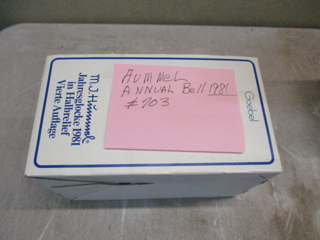 lot 32 image: Hummel Collectible 1981 Annual Bell
