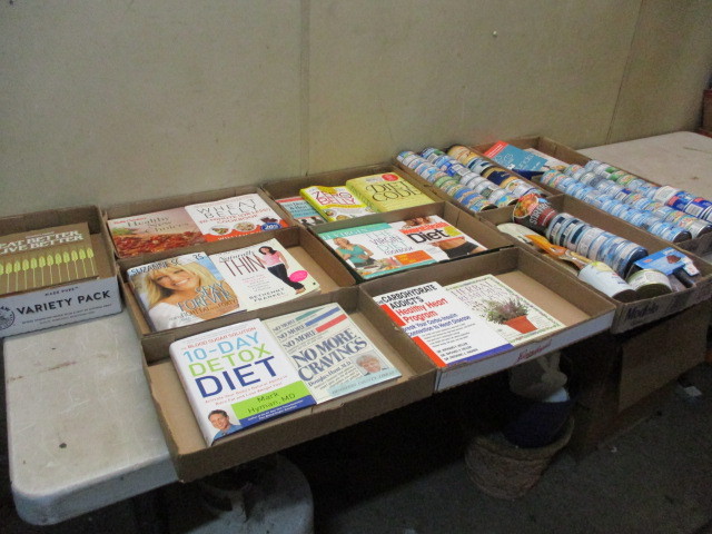 lot 66 image: Cookbooks and food