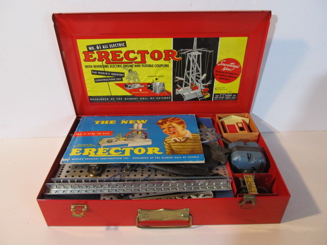 lot 172 image: Near Mint Vintage GILBERT Erector Set