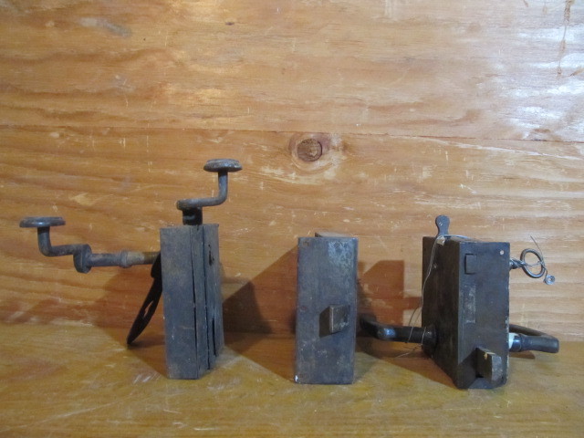 lot 411 image: 3 Large Antique German Locks