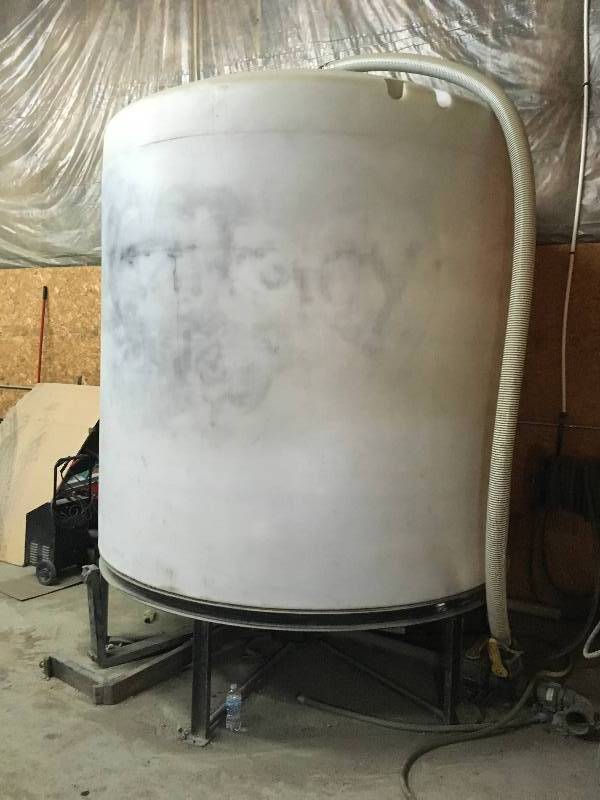 Non Potable 1,500 Water Tank