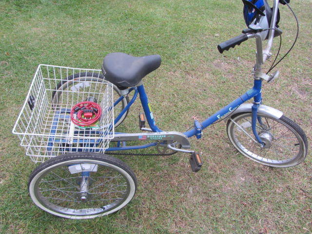 Folding 3-Wheel Bicycle