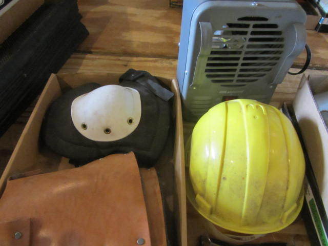 Heater, Knee Pads, Glasses