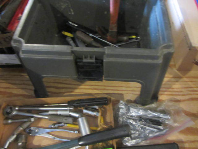 StepStool Tool Box & Tools