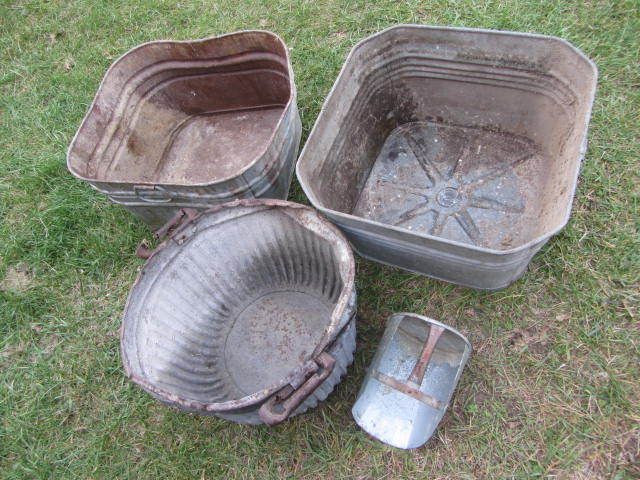 Galvanized Wash Tubs