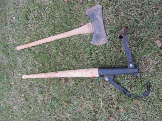 Log Roller, Axe