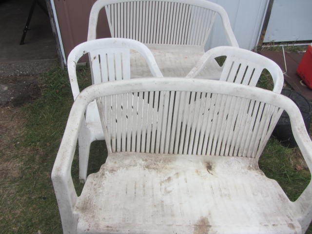 Patio Benches, Chairs