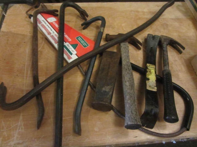 Pry Bars, Wonder Bar, Hammers