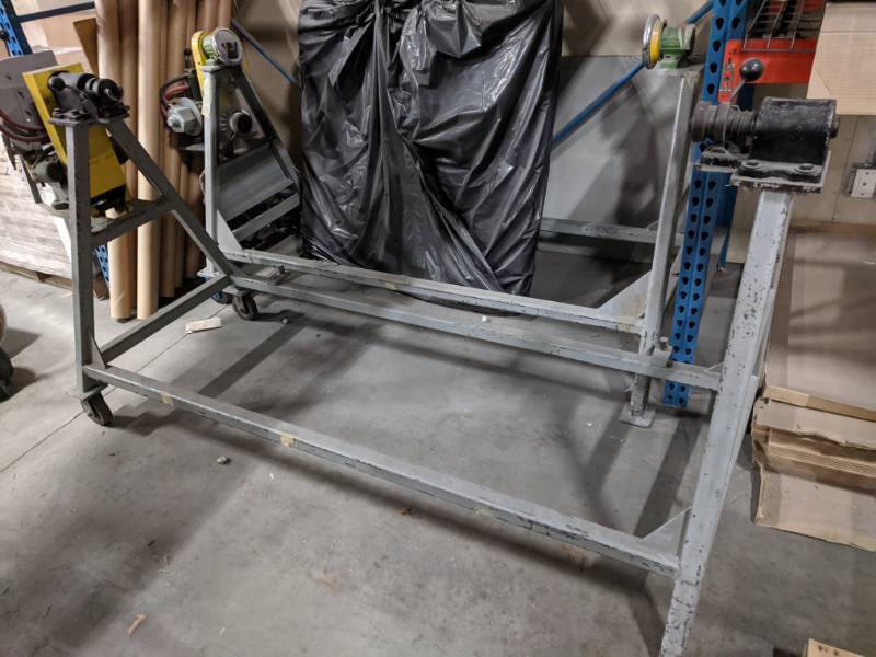 Roller Stands-Work With 70 Roll-Wheels On One End