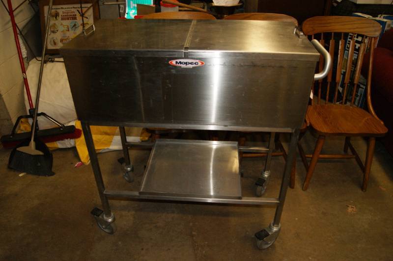 Stainless Steel Mopec Cart