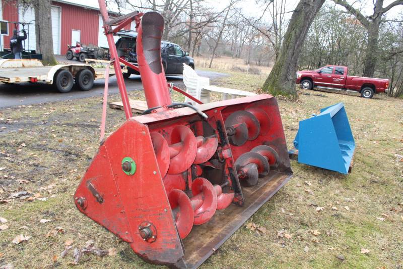lot 244 image: 8ft. Snow Blower Attachment