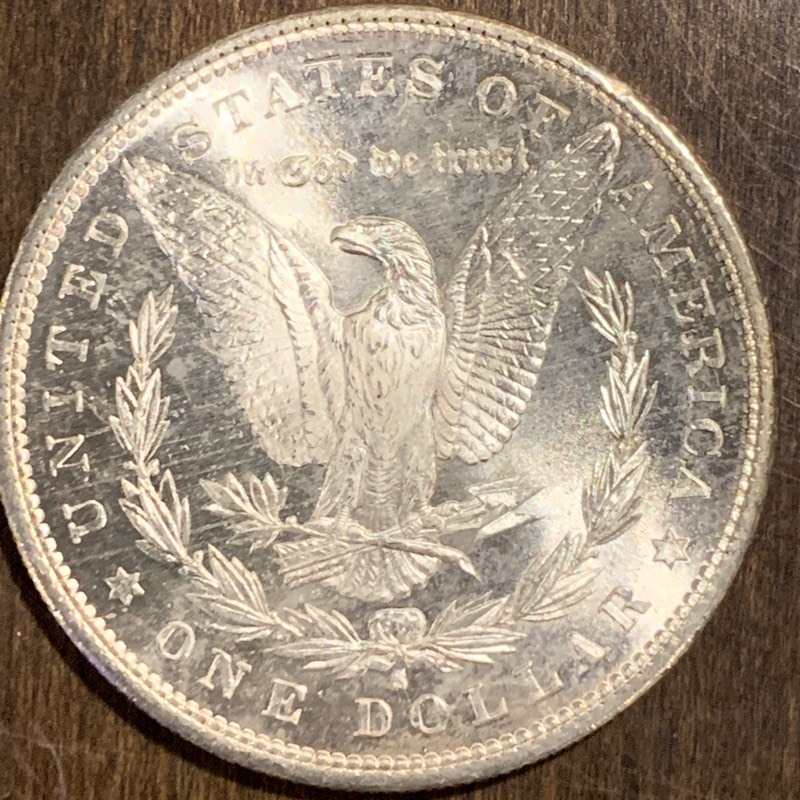 1881-S Morgan Silver Dollar...