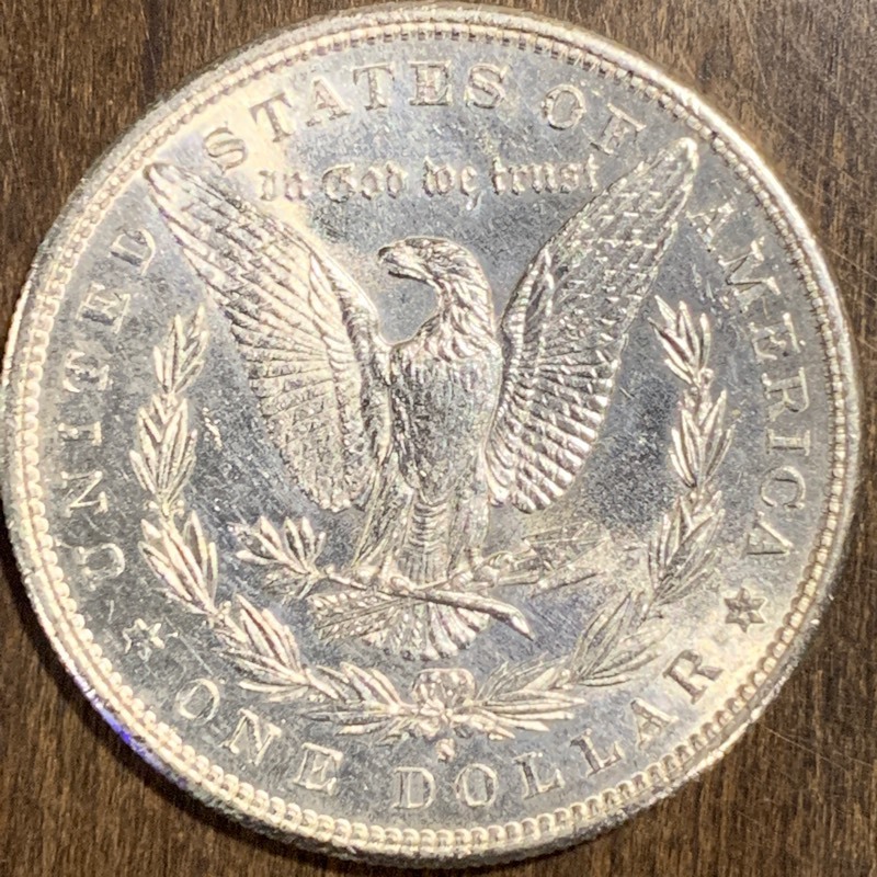 1881-S Morgan Silver Dollar...