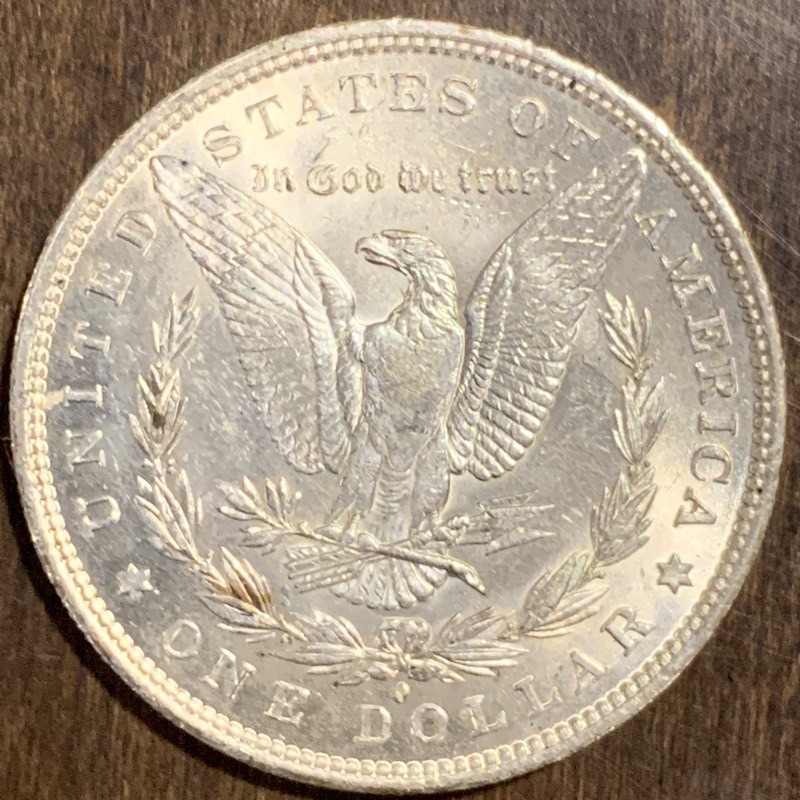 1882-O Morgan Silver Dollar...