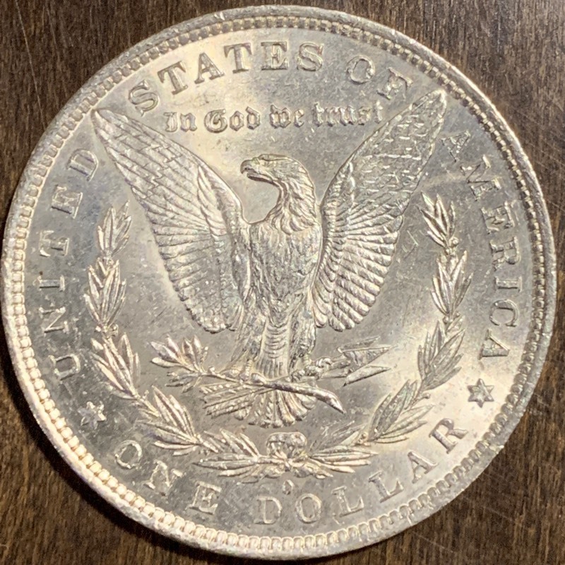 1884-O Morgan Silver Dollar...