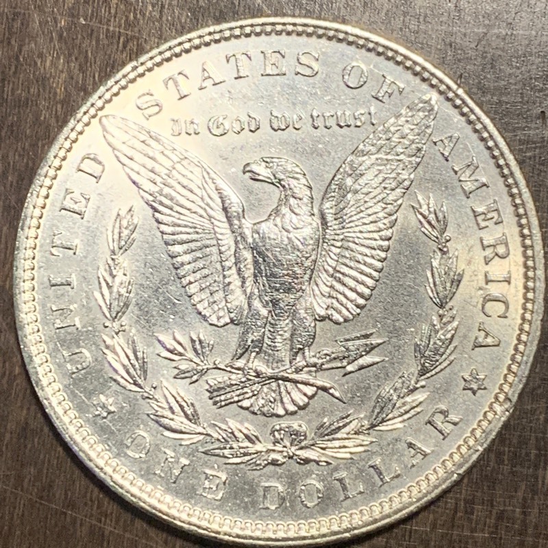 1896 Morgan Silver Dollar...