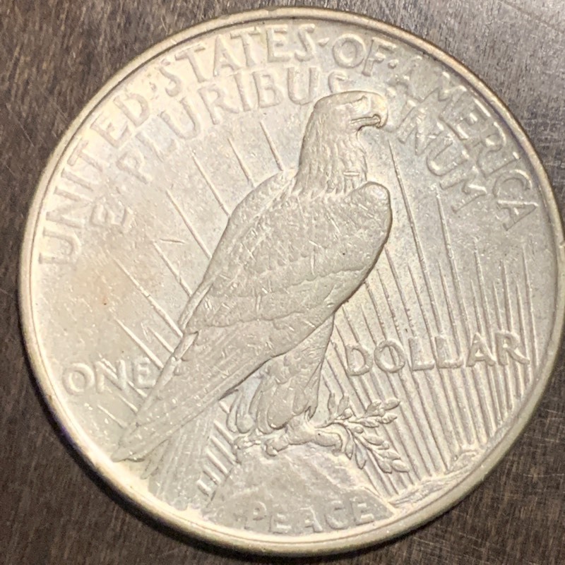 1922 Peace Silver Dollar...