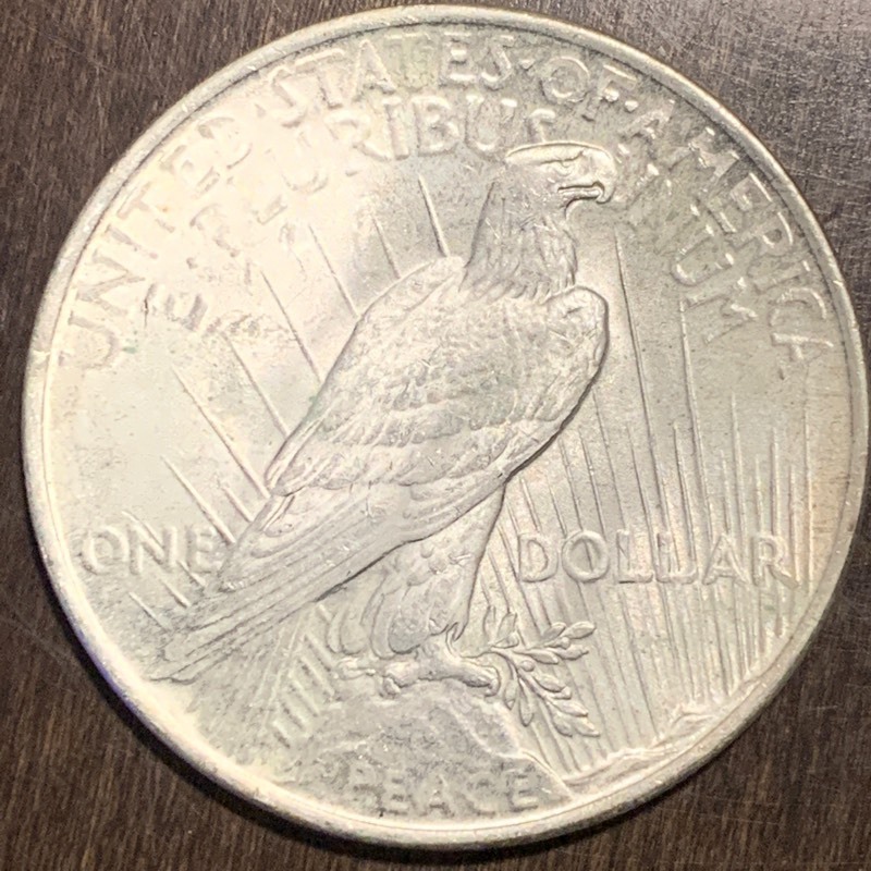 1923 Peace Silver Dollar ...