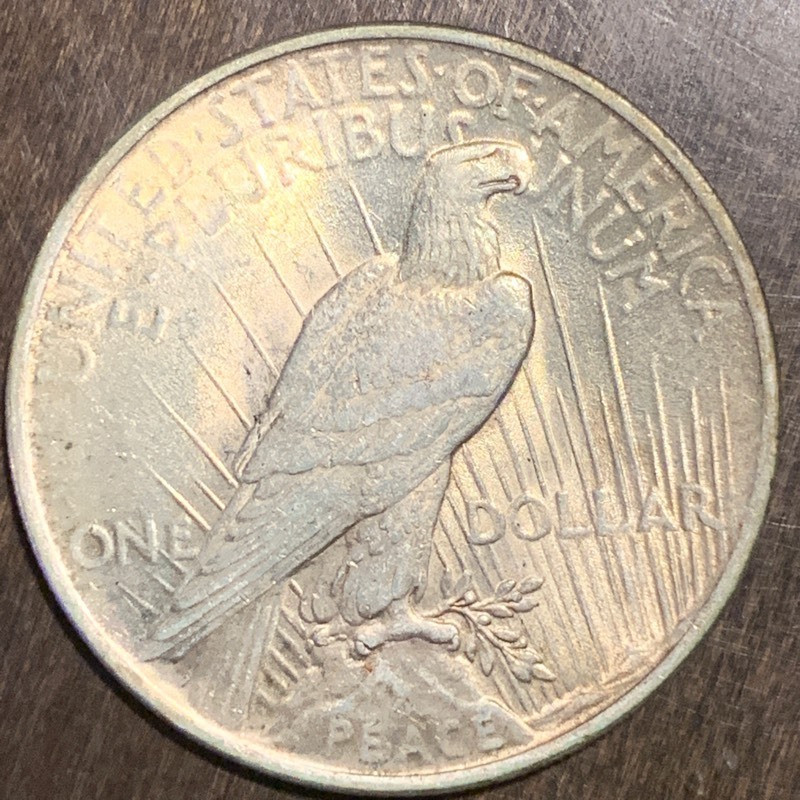 1924 Peace Silver Dollar ...