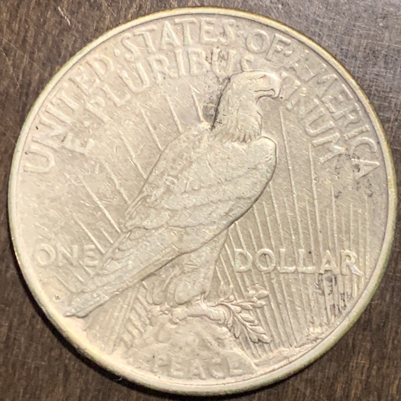 1934-D Peace Silver Dollar...