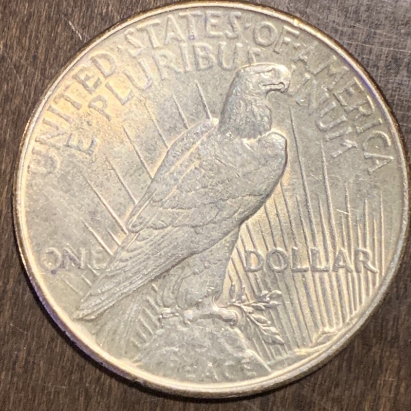 1935 Peace Silver Dollar ...