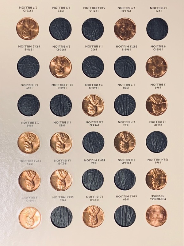 Lincoln Memorial Cents 1959-1998 Bo...