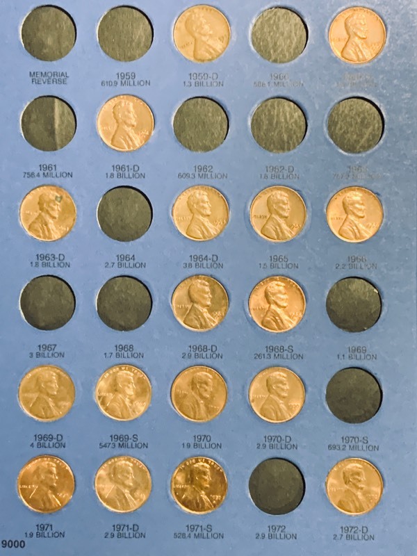 Lincoln Memorial Cents Collection B...