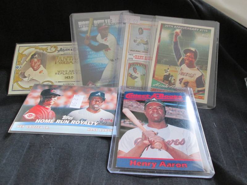 Hank Aaron Cards...