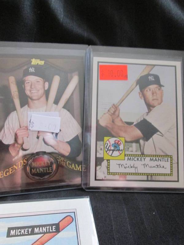 Mickey Mantle Cards...