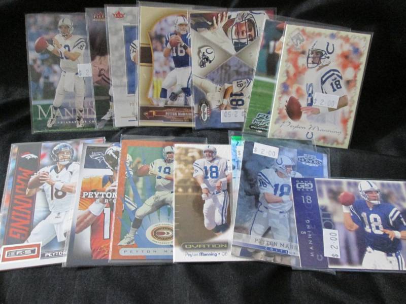 Peyton Manning Cards...