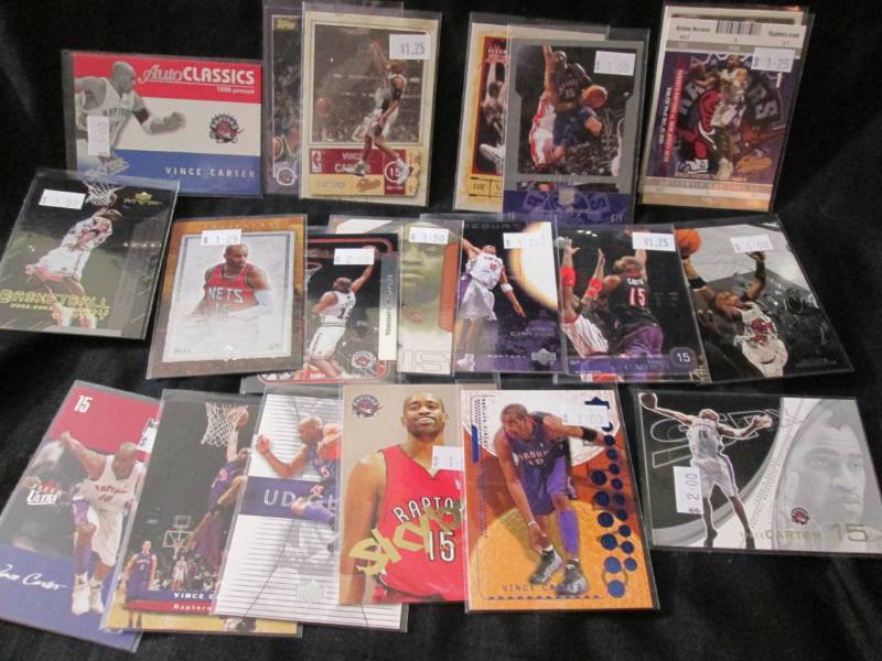Vince Carter Cards...