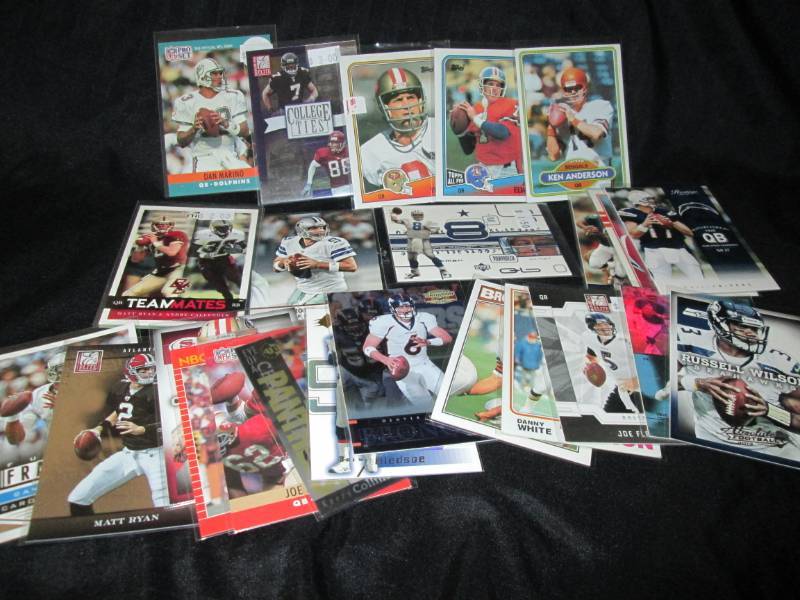 25 Quarterback Cards...