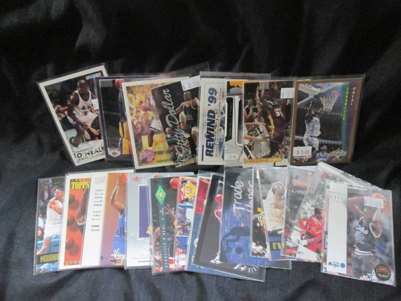 25 Shaquille ONeal Cards...