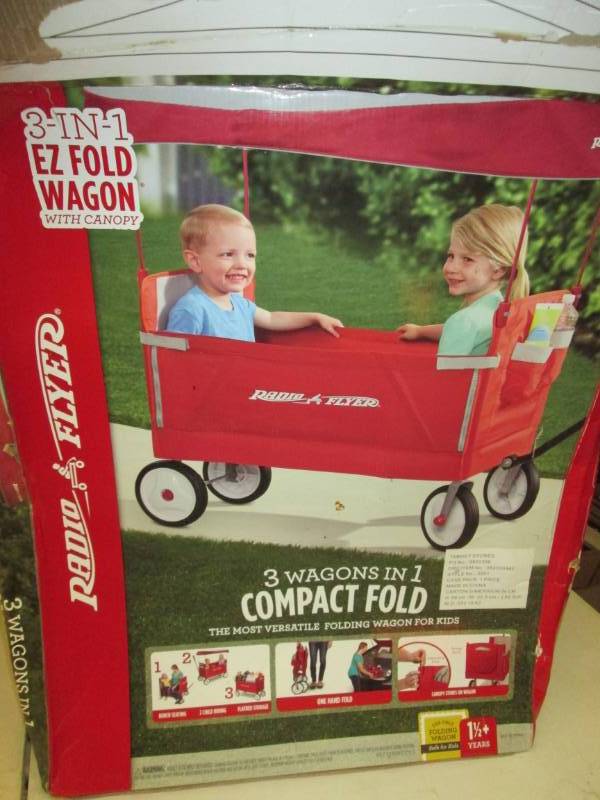 3 in 1 easy fold wagon 1-12 years...