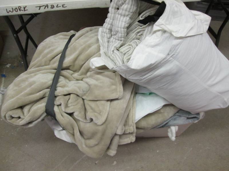 Extra Large Tote of Comforters, Thr...
