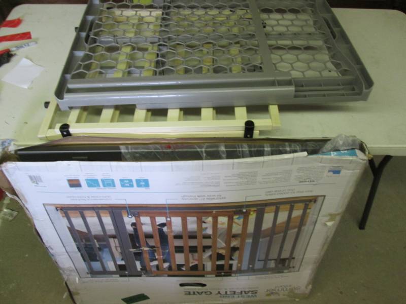 3 Expandable Gates, Plastic & Wood ...